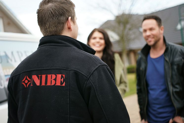 NIBE - Kundengespräch Begrüßung