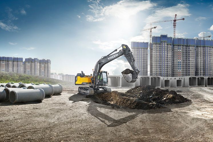 Volvo EC160E och EC180E - star image