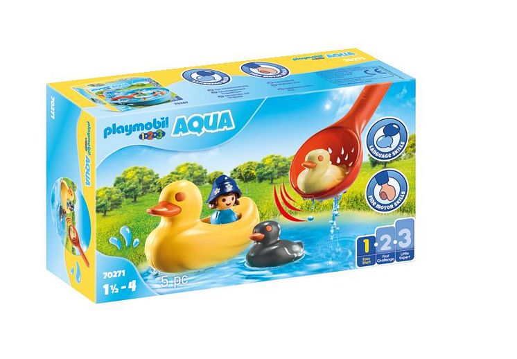 Entenfamilie (70271) von PLAYMOBIL 1.2.3 AQUA