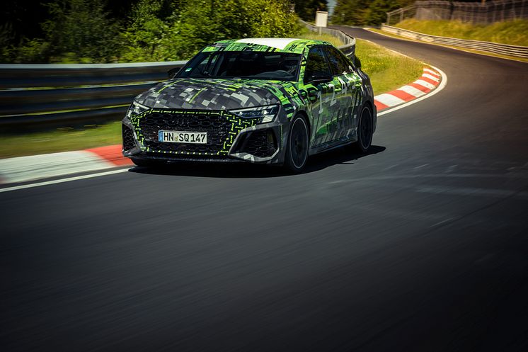 Audi RS 3 sætter ny rekord på Nürburgring Nordsløjfen