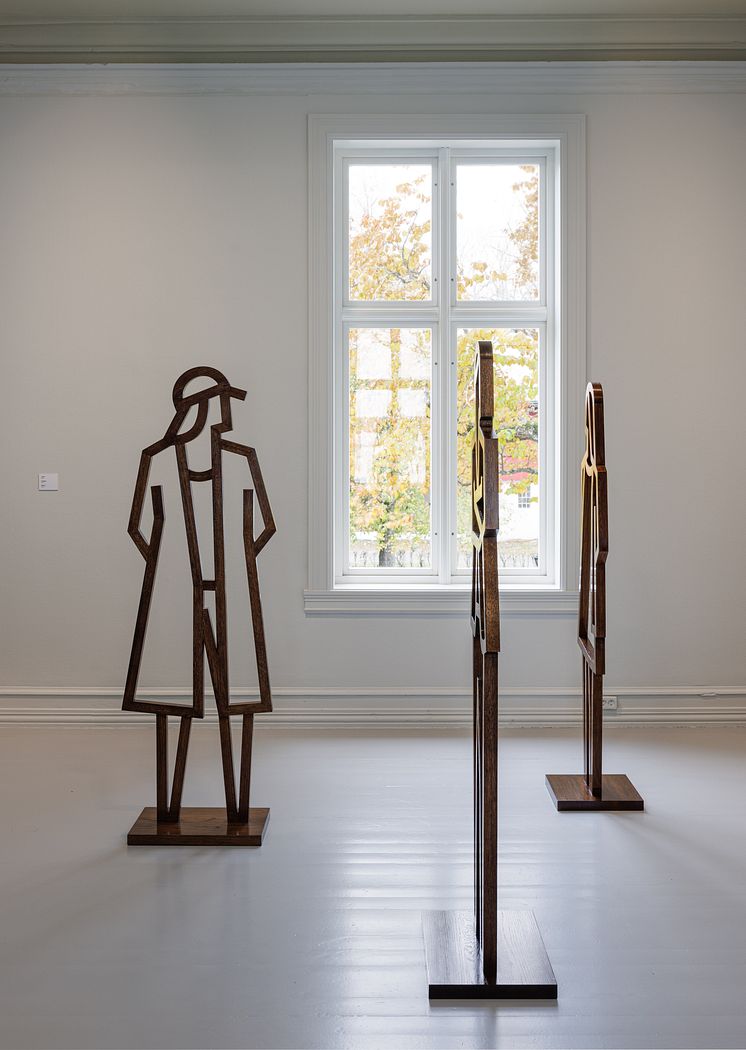 Julian Opie. Installation view JO.VRGF15@Moss. 2023. Foto_Eivind Lauritzen_10