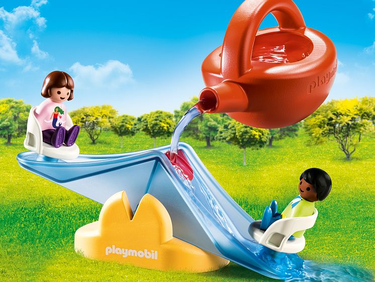 Wasserwippe mit Gießkanne (70269) von PLAYMOBIL 1.2.3 AQUA