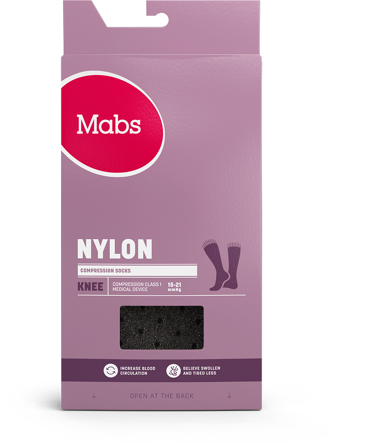 Mabs Nylon Knee Dotted
