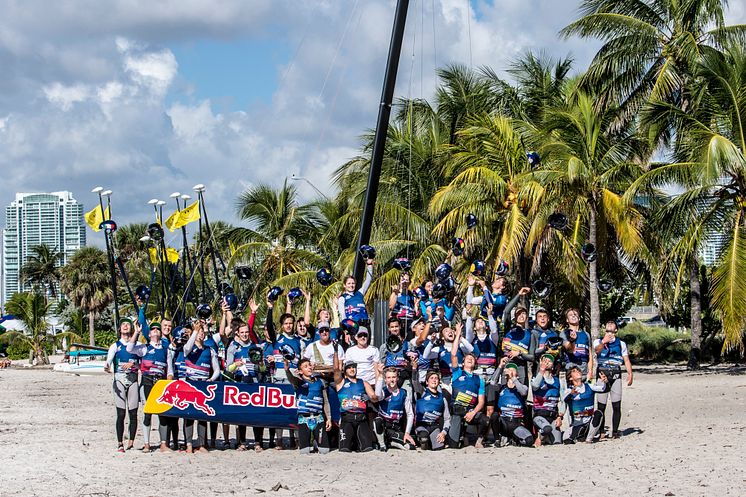 Hi-res image - YANMAR - YANMAR stepped up its support for the Red Bull Foiling Generation World Finals in November in Miami, Florida, this year – a global high-performance hydrofoil racing tournament for 16 to 20 year olds