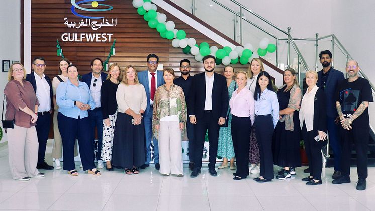  Besøk hos matdistributøren GulfWest i Jeddah