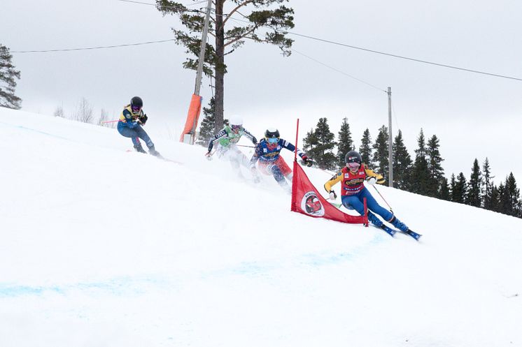 SM Gällö 2024 Small Damer Semifinal Foto Viktor Andersson