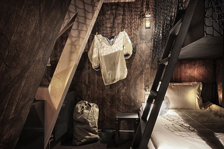 "Sjömanskoj" på Stora Hotellet Umeå av Stylt Trampoli, utsett till världens bästa nya boutiquehotell 2014 i World Boutique Hotel Awards