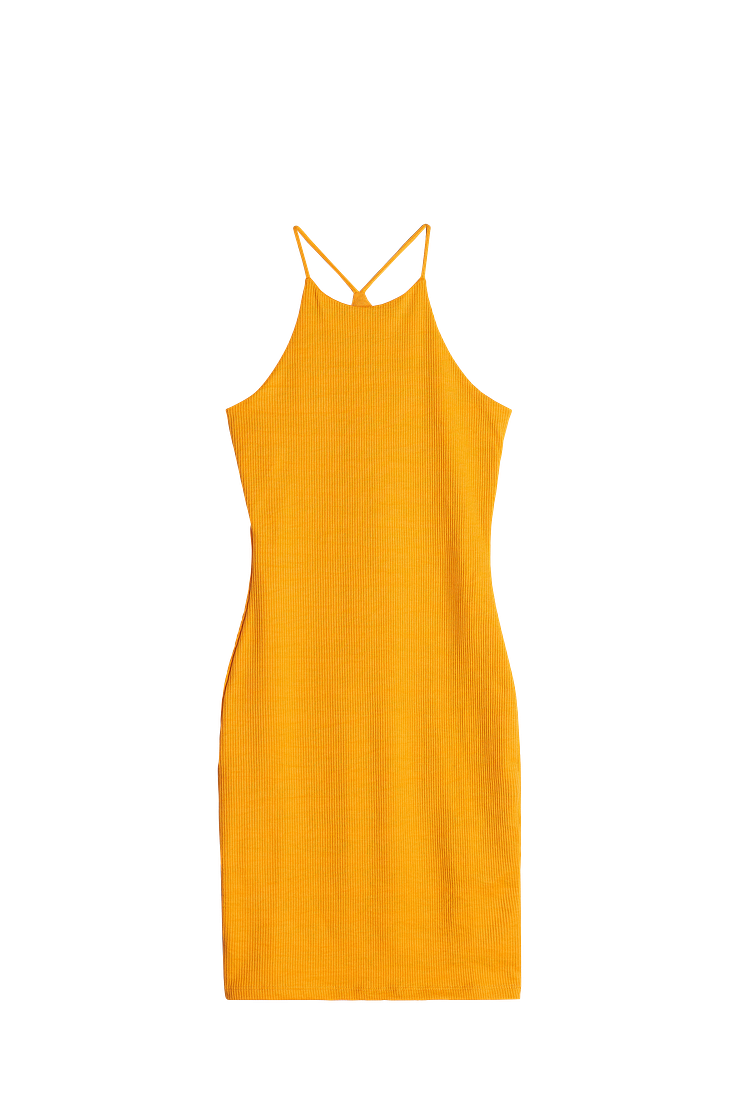 Serena dress - saffron