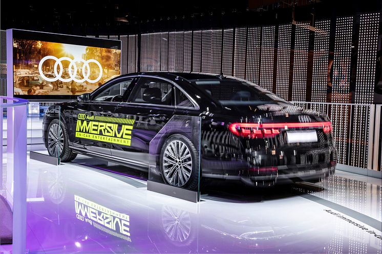 Audi Immersive In-Car Entertainment på CES 2019
