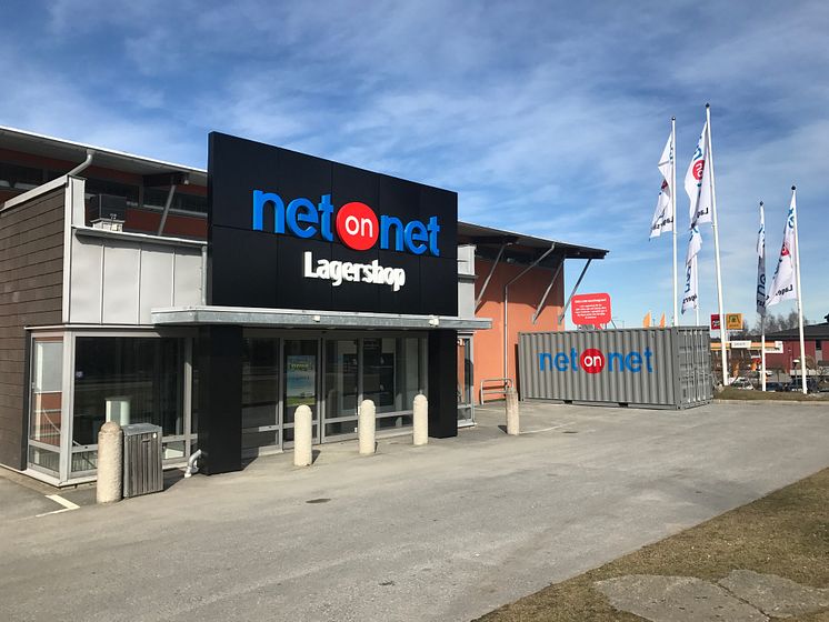 Entré till nya Lagershopen i Haninge