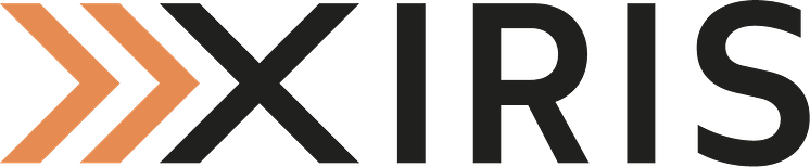 XIRIS Logotype - Black Orange