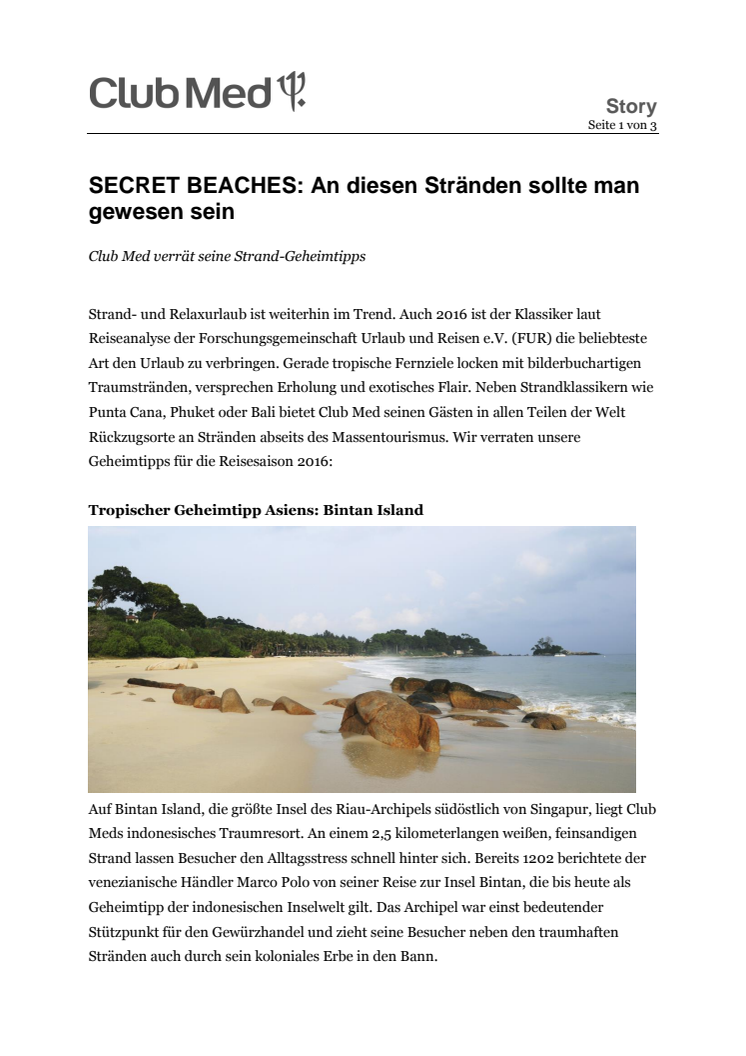 SECRET BEACHES: An diesen Stränden sollte man gewesen sein