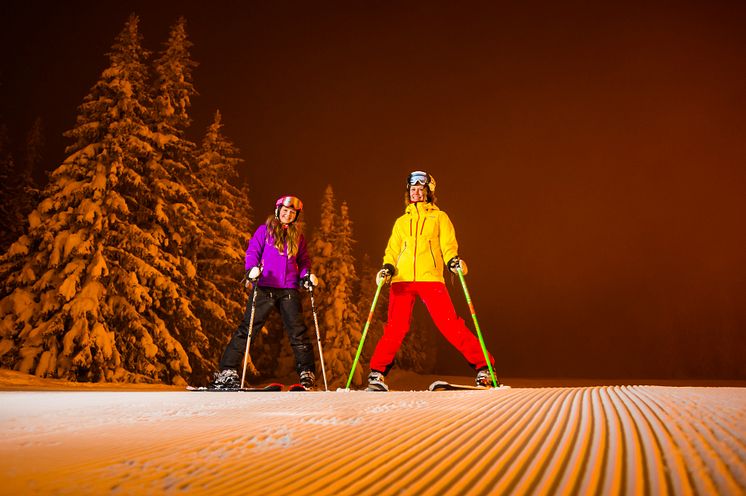 Midnattskjøring i Trysil