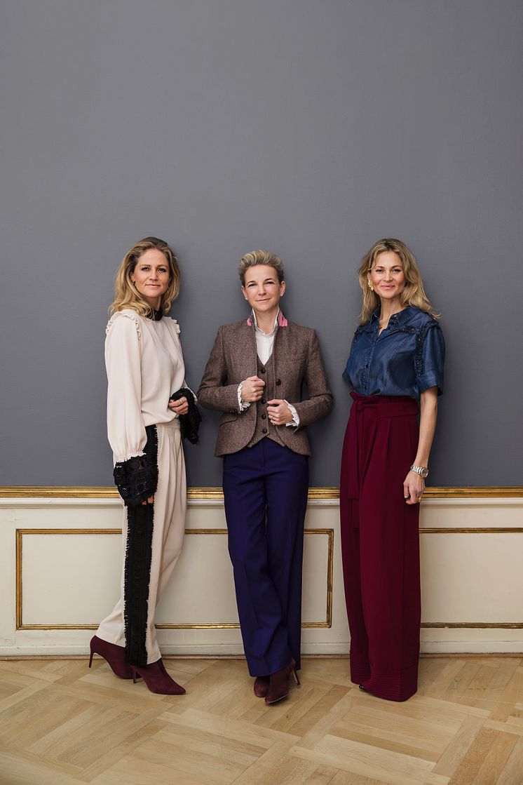 Pernille Møbjerg Knudsen, Alexa Bruun Rasmussen og Charlotte Møbjerg Ansel-Henry