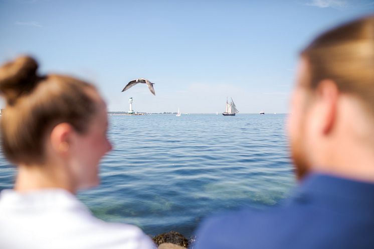 Strand Kieler Förde