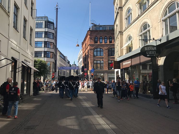 Strøget i København, 23. august 2017