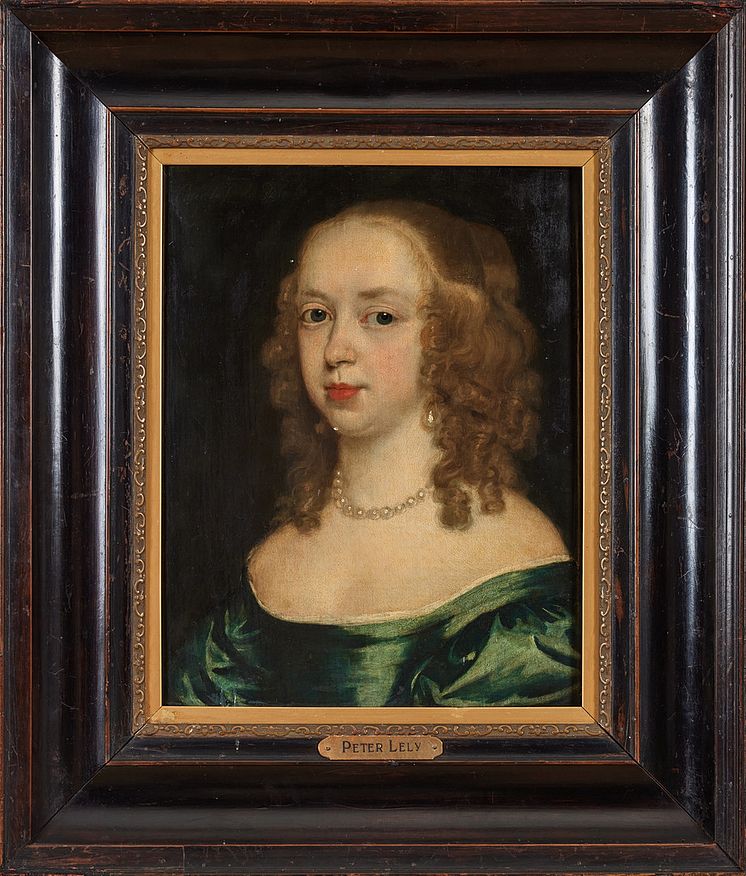 "Portrait of a Lady in green dress" by Peter Lely