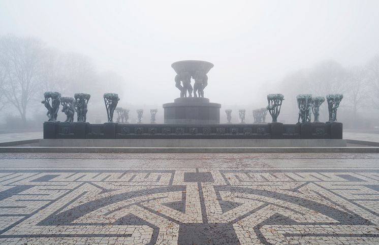 The Vigeland Park The Fountain