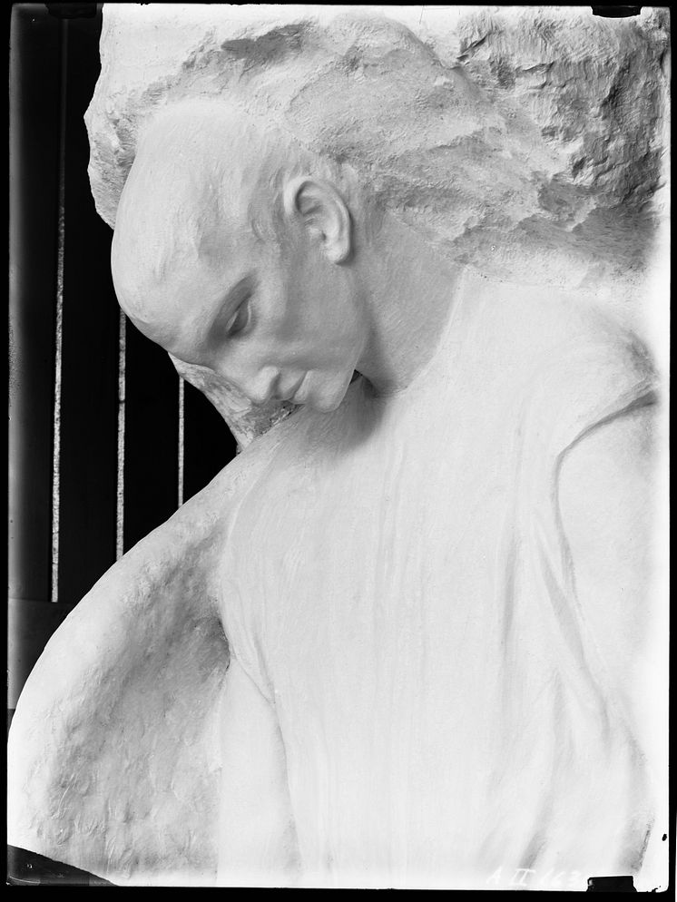 Gustav Vigeland, Fabritius’ Angel (detail), 1900. Marble. / Fabritius’ engel (detalj), 1900, marmor. 