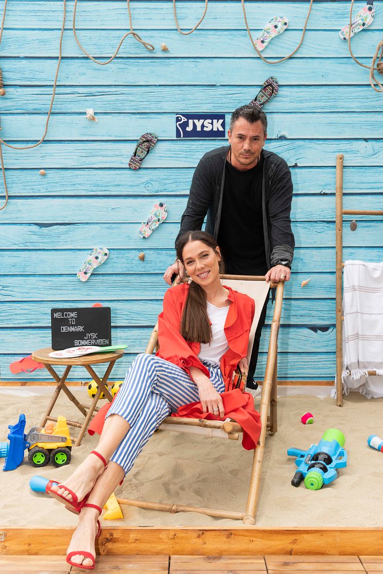 Razvan Fodor și Irina Fodor la Garden Party-ul JYSK