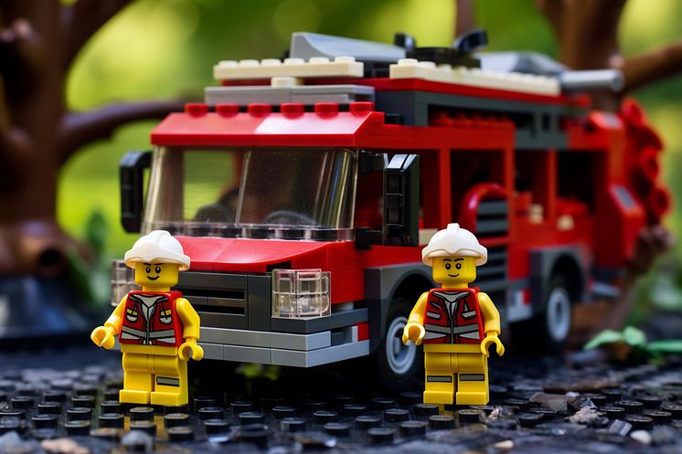 Lego City Feuerwehrauto