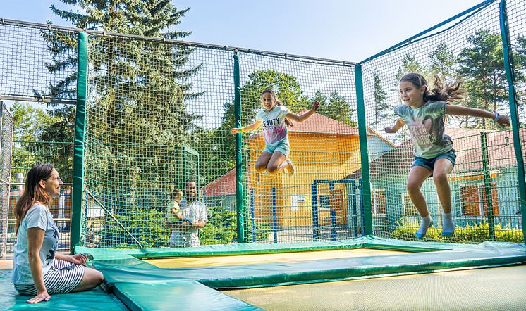 Trampolin Familienpark Senftenberger See