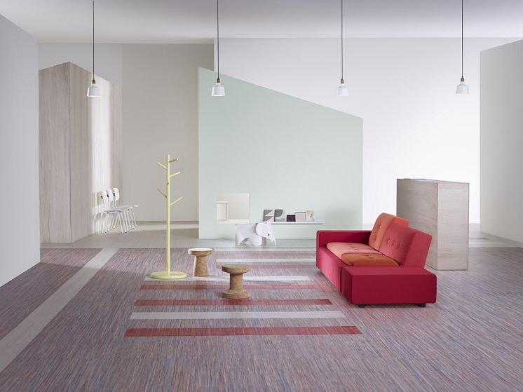 Marmoleum Striato-mallistolle on myönnetty iF Design Award 2016