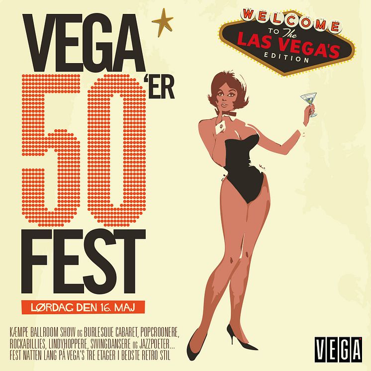 VEGA 50'er-fest artwork 