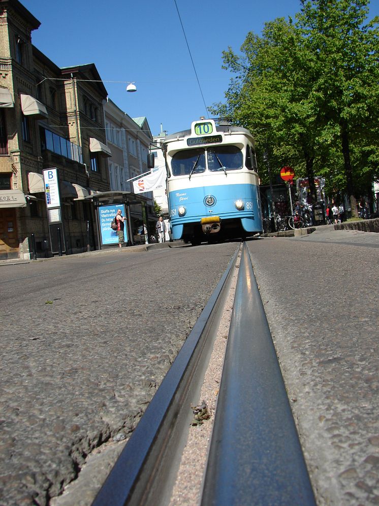 Spårvagn, Göteborg. Foto: Yael Zukovsky, Reseguiden.se