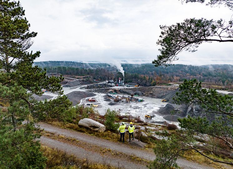 Eco Operator i bergtäkt hos NCC