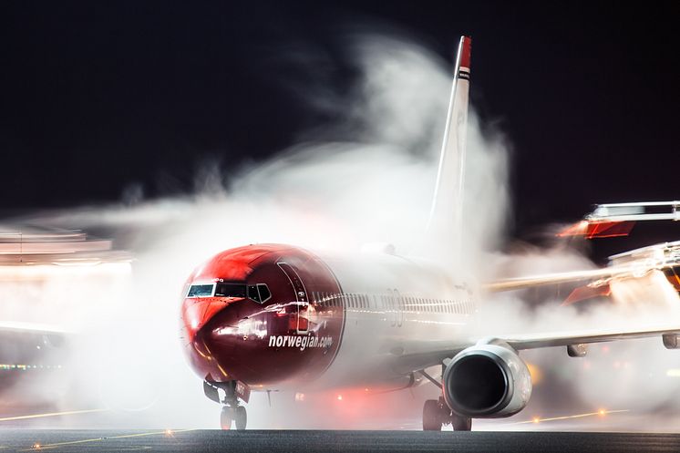 Norwegian Boeing 737-800. Foto: Jørgen Syversen