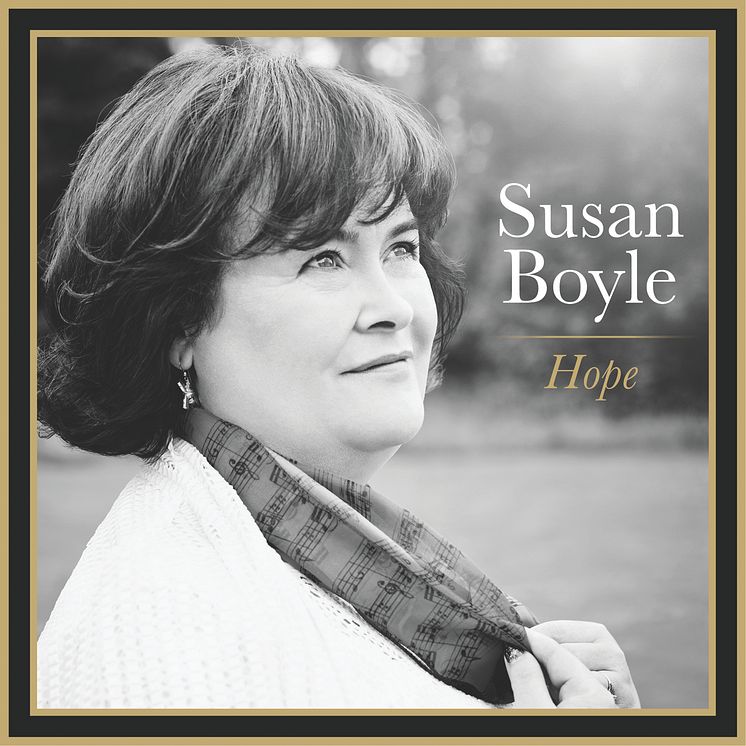 Susan Boyle - Albumomslag - Hope