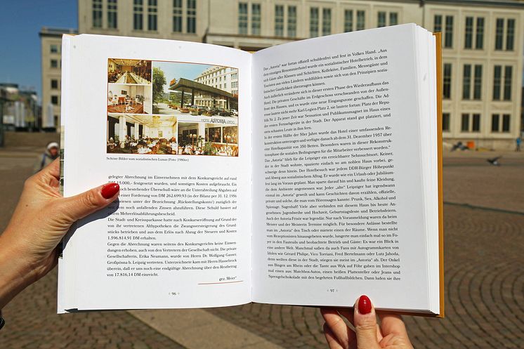 Astoria Leipzig - Biografie eines Hotels - Blick ins Buch