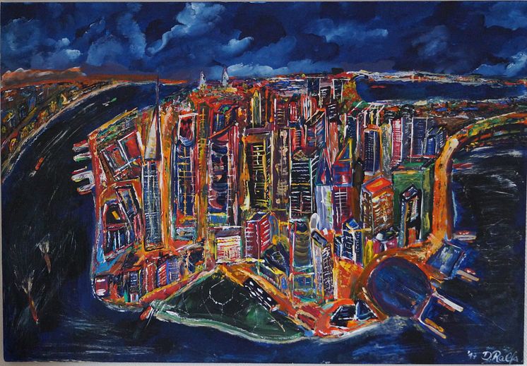 Manhattan at night, D.Ralfs