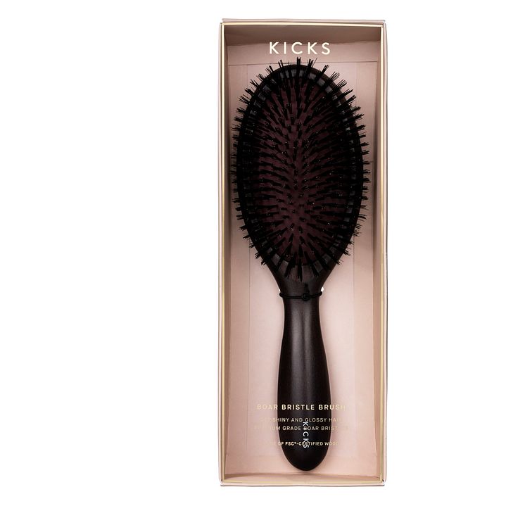 KICKS BOAR BRISTLE BRUSH FSC kartong