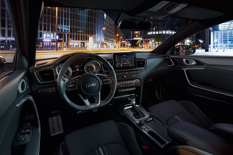 Kia ProCeed interior city