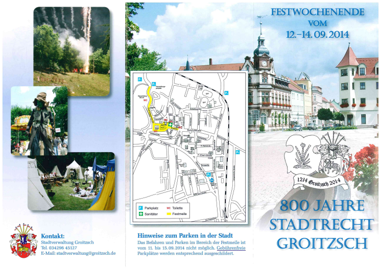 800 Jahre Stadtrecht Groitzsch