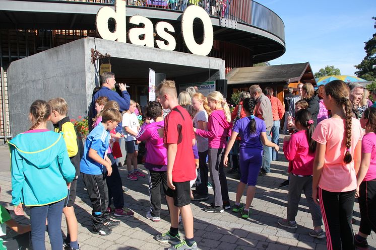 Sponsorenlauf in Oschatz: Thomas-Mann-Gymnasium läuft für Bärenherz