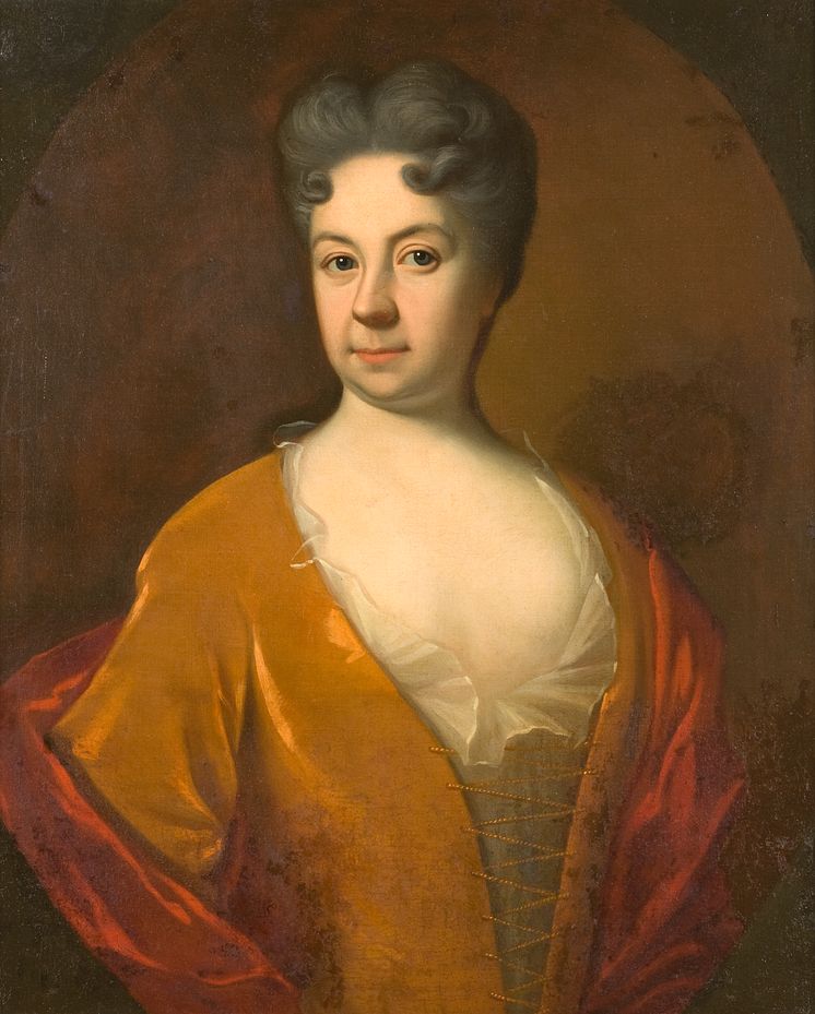 Sophia Elisabet Weber, 1659-1730, gift med Elias Brenner (Georg Engelhard Schröder)