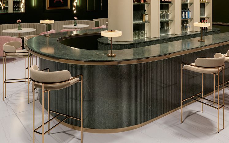 Restaurante Silestone Lechic Boheme - Jardin Emerald - Vista Barra - Ukiyo Opcion 2.jpg