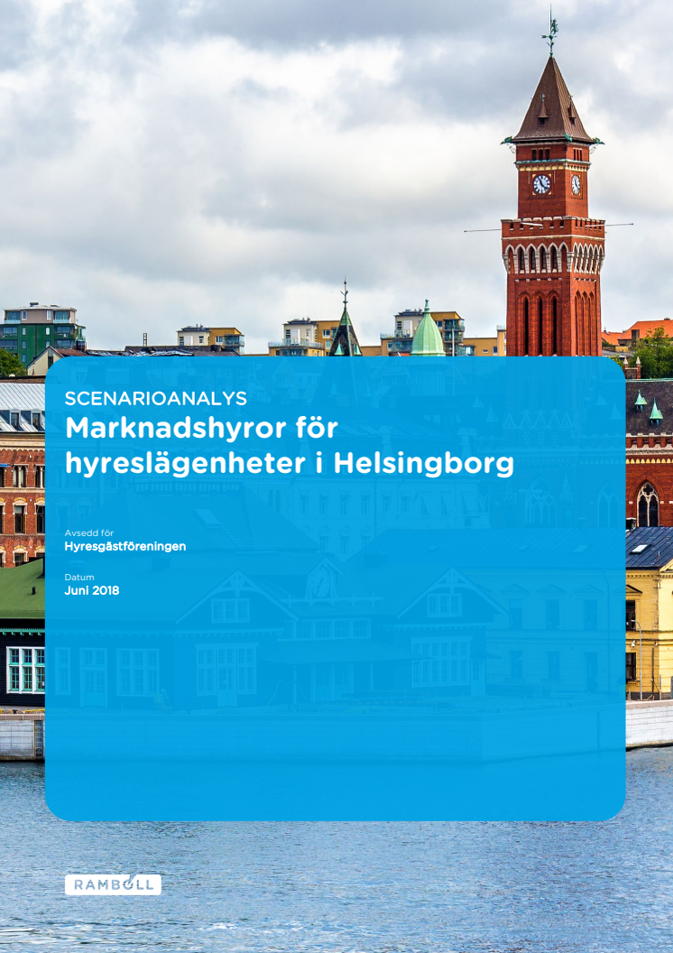 Rapport: Scenarioanalys - marknadshyror för hyreslägenheter i Helsingborg