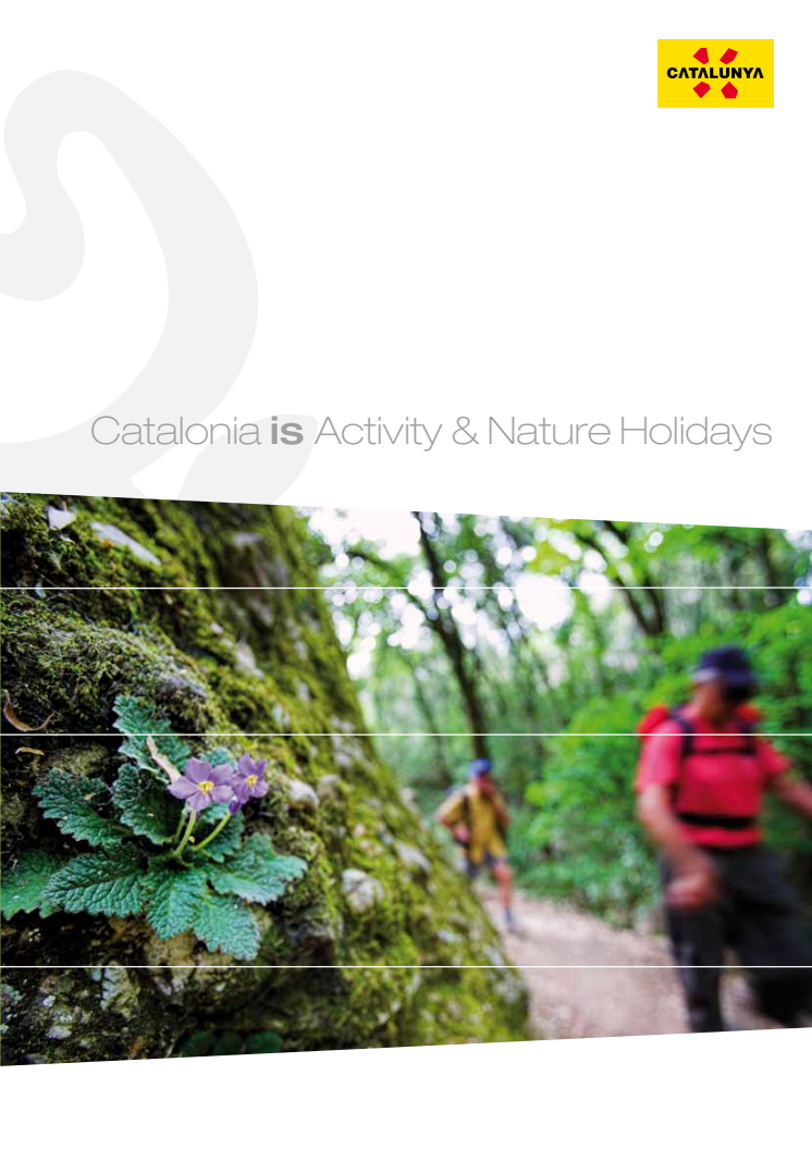 New catalogue - Catalonia is Activity & Nature Holidays