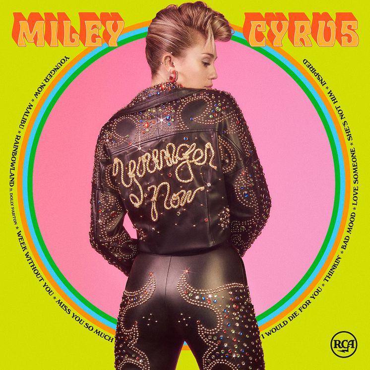 Miley Cyrus - "Younger Now" albumomslag