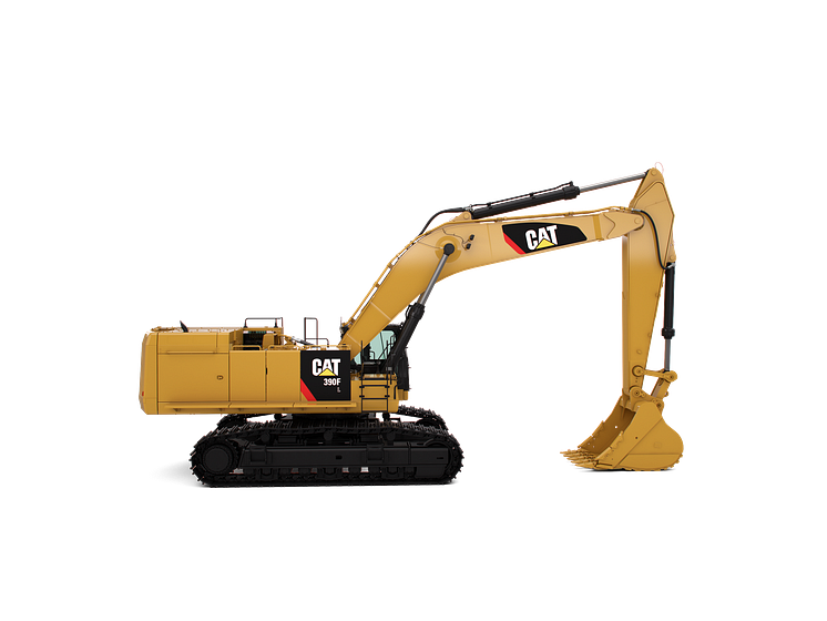 Cat 390F L grävmaskin - höger sida