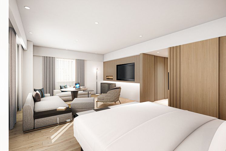 Premium King Bed Room at Courtyard by Marriott Tokyo Ginza Hotel