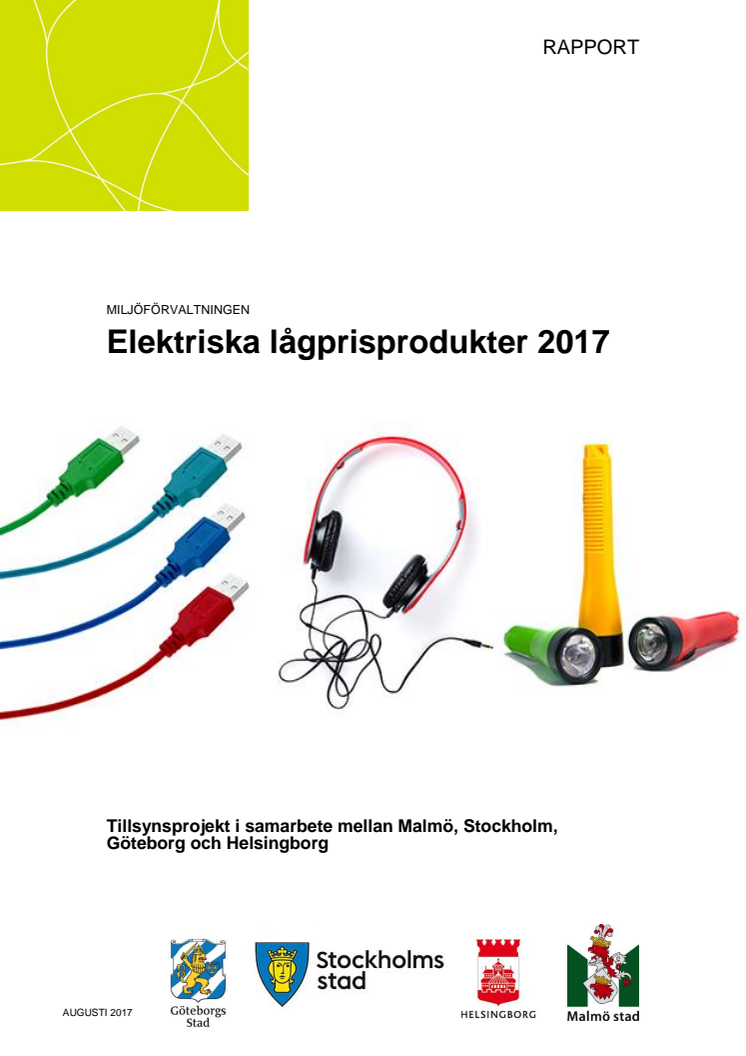 Rapport om elektriska lågprisprodukter 2017