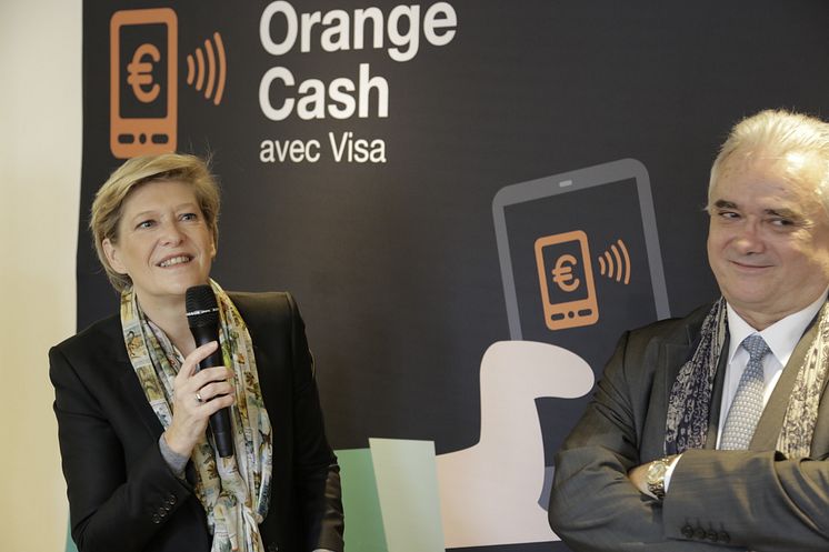 Conférence de presse Orange cash