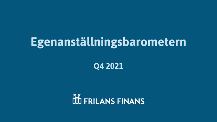 Egenanställningsbarometern 2021-Q4