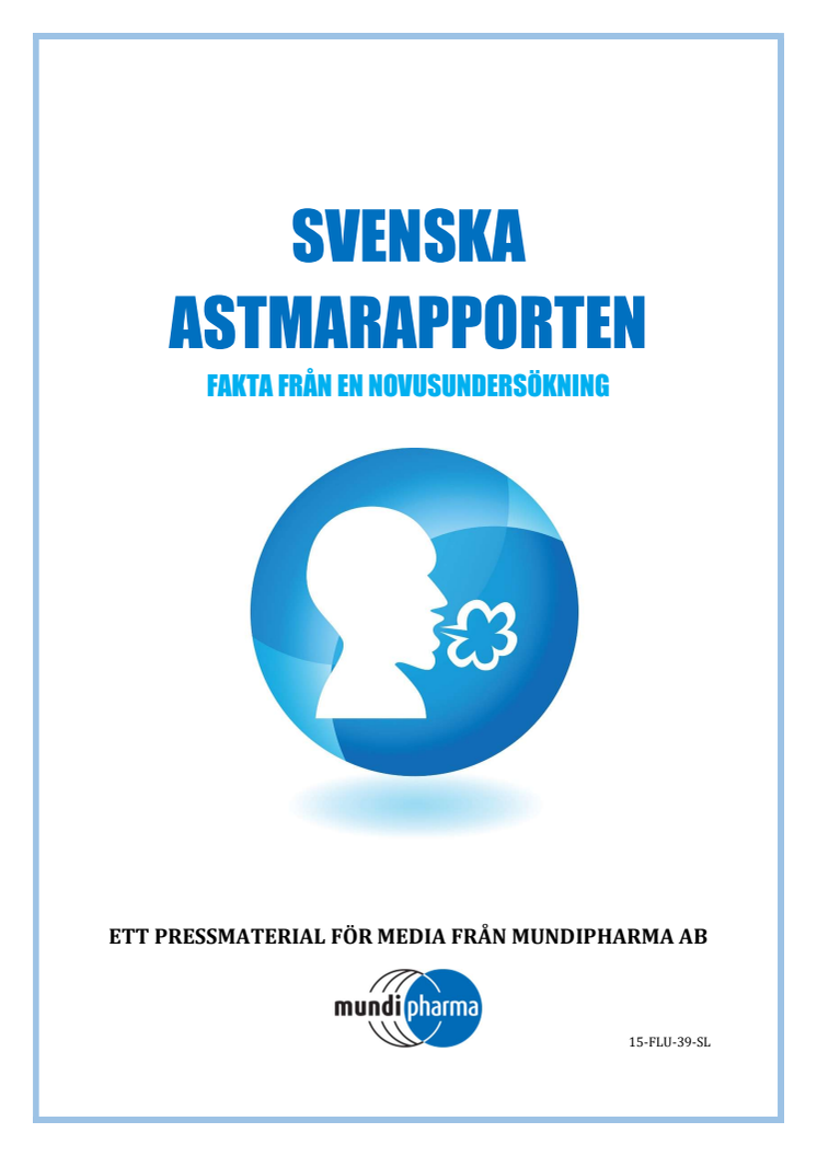Svenska Astmarapporten för media