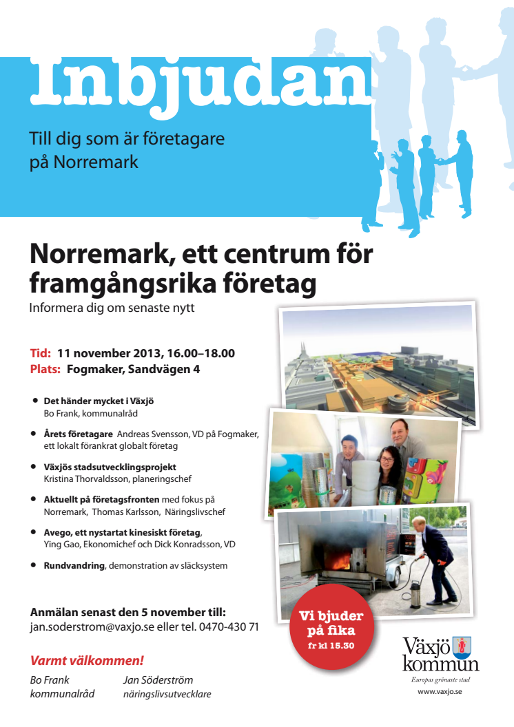 Pressinbjudan: Företagarträff på Norremark